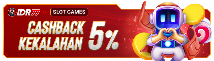 BONUS CASHBACK SLOT GAMES 5%